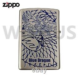 Zippo 2024 Limited Edition Year of the Blue Dragon Lighter New In Box Trakcing