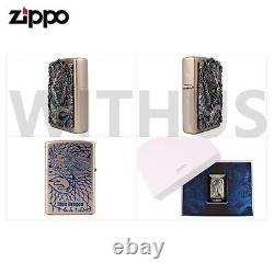 Zippo 2024 Limited Edition Year of the Blue Dragon Lighter New In Box Trakcing